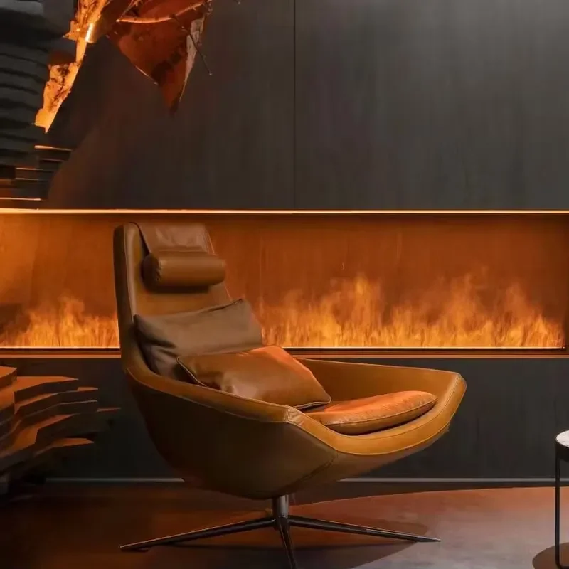 For Custom Made Ultra-Thin Electric Fireplace Smart TV Stand French Freestanding Inserts Easy Installation Water Vapour