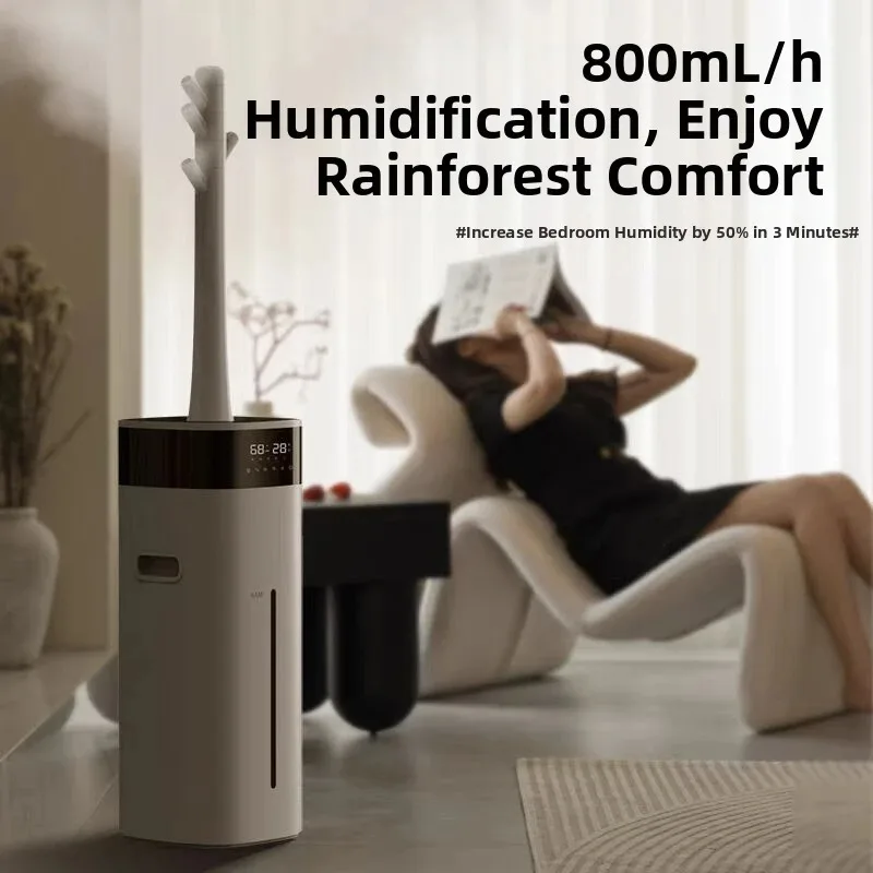 18L Humidifier Quiet Household Air Sound Large Living Room Heavy Fog Bedroom Large Capacity Commercial Floor Heating Atomizer