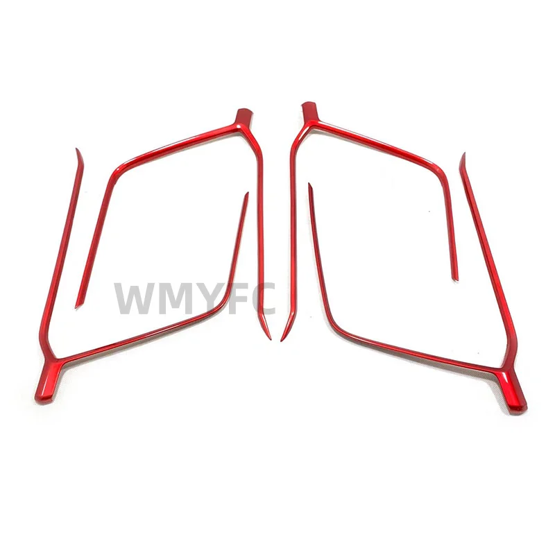Inner Door Handle Trim Frame For Toyota RAV4 Wildlander 2019- 2024 2025 Self-Adhesive Door Pull Bowl Cover Interior Styling Car