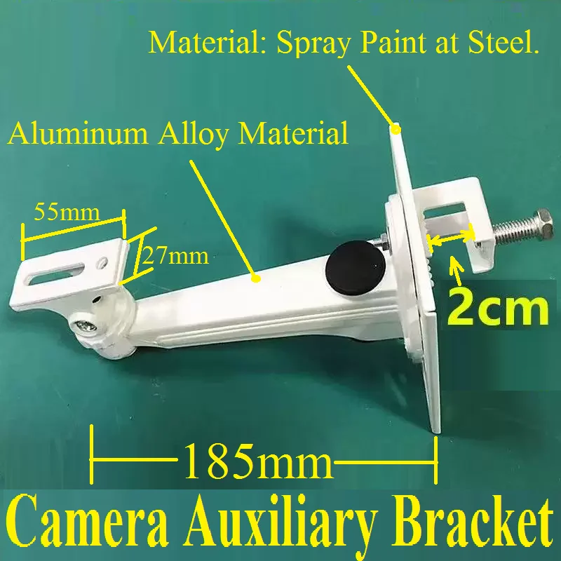 Stainless Steel structure camera bracket channel steel clamper dome camera integrated auxiliary bracket Speed PTZ camera bracket