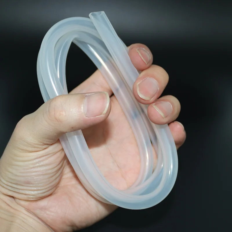 Silikonschlauch, transparent, für Lebensmittel, weicher Schlauch, Aquariumpumpe, flexibel, hohe Temperatur, 2, 4, 5, 6, 7, 8, 9, 10, 12, 14, 16 mm, Wasserschlauch – Detail 5