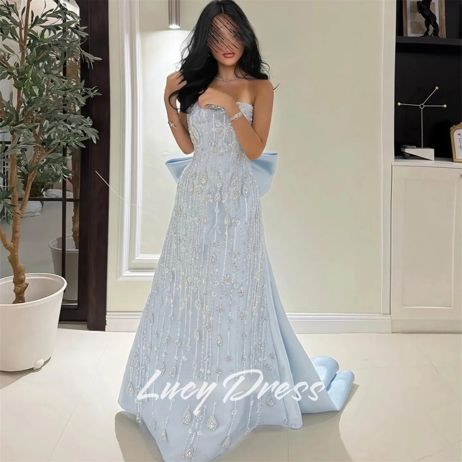 

Lucy Customized Party Dress for Wedding Guest Dresses Woman Elegant Womens Dresses for Special Occasions Evening Dresses Prom