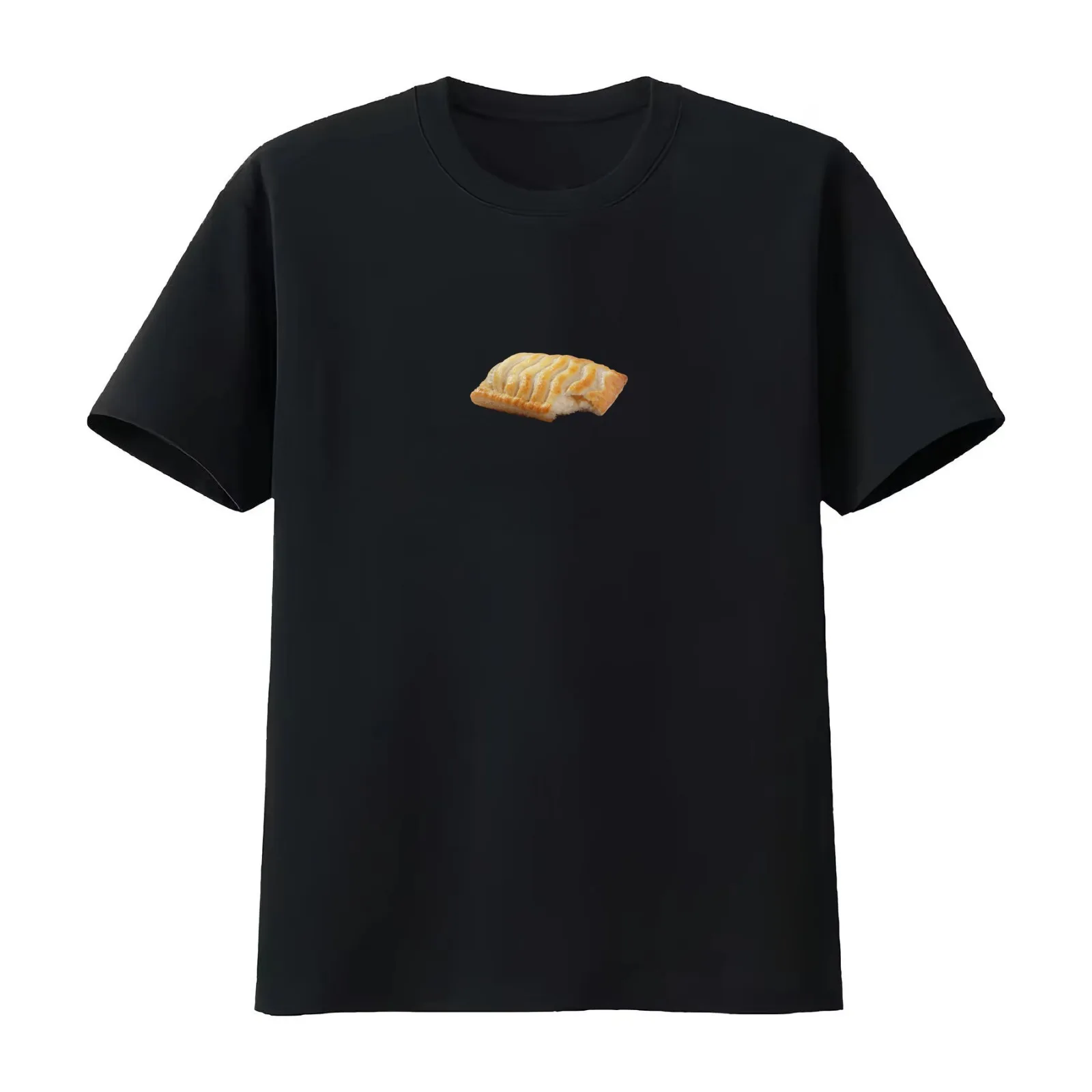 Greggs Chicken Bake T-Shirt Summer Casual Cotton Tee Oversized Streetwear Tops Vintage Graphic Print Loose Fit Short Sleeve