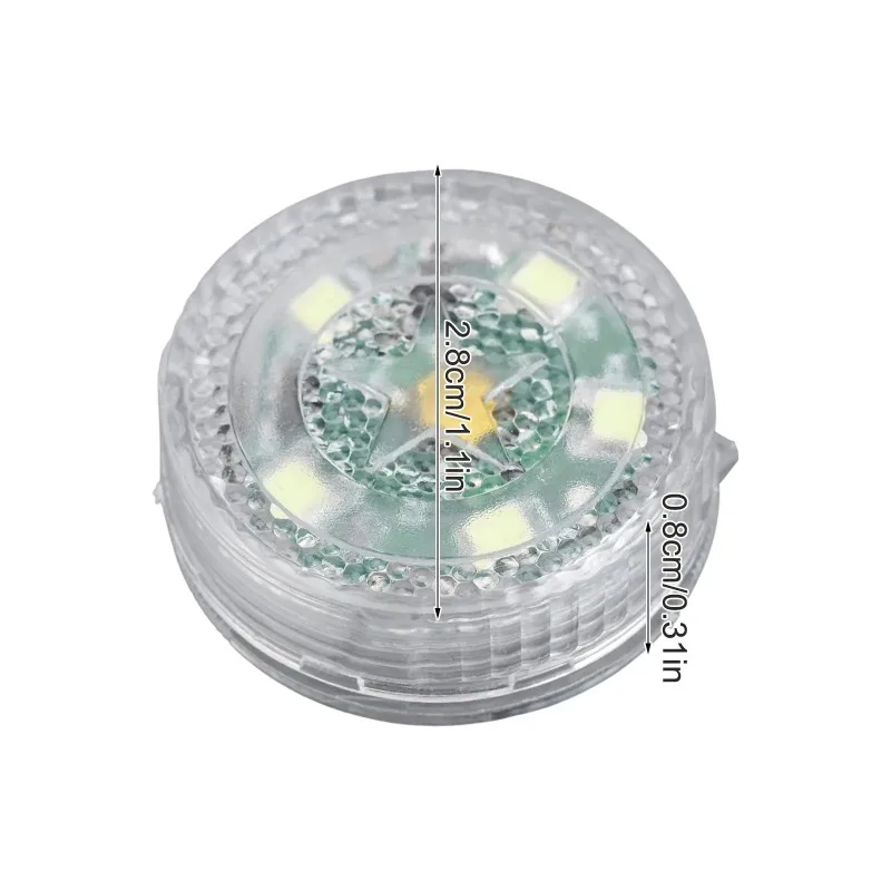 1x Car Mini- Interior Touch- Switch Light- 5LED Small- Sensor Roof Reading Bulb Ceiling Lamp Interior- Wireless Battery Light