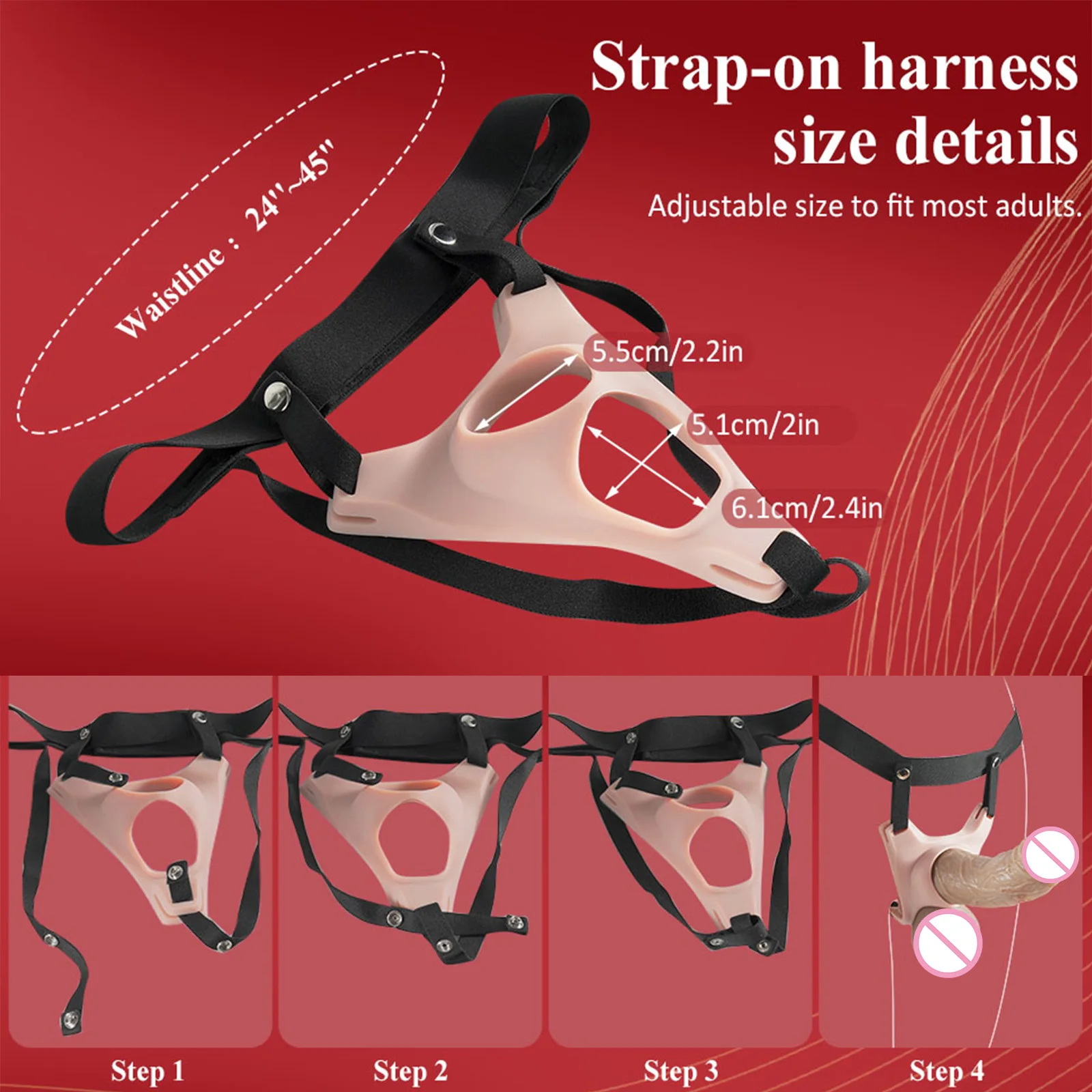 Strapon Realistic Dildo Pants Harness for Men Couples Strap Ons Double Hole Pegging Accessory Belt Erotic Goods Sex Toys Sexshop