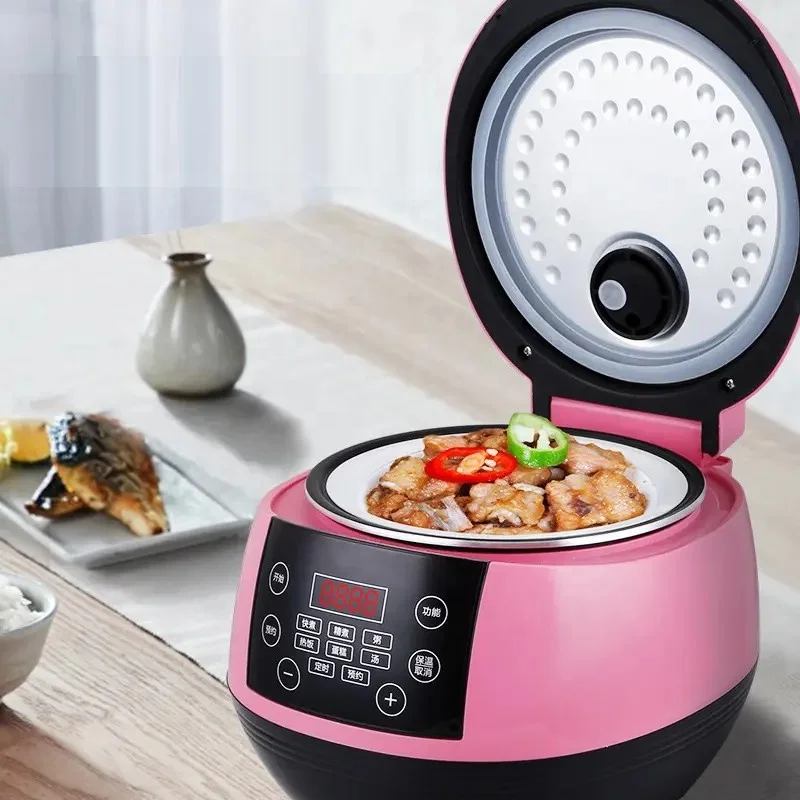 Smart Home Appliances 3L Electric Mini Rice Cooker Multi-Function Low Sugar for Household and Hotel Use
