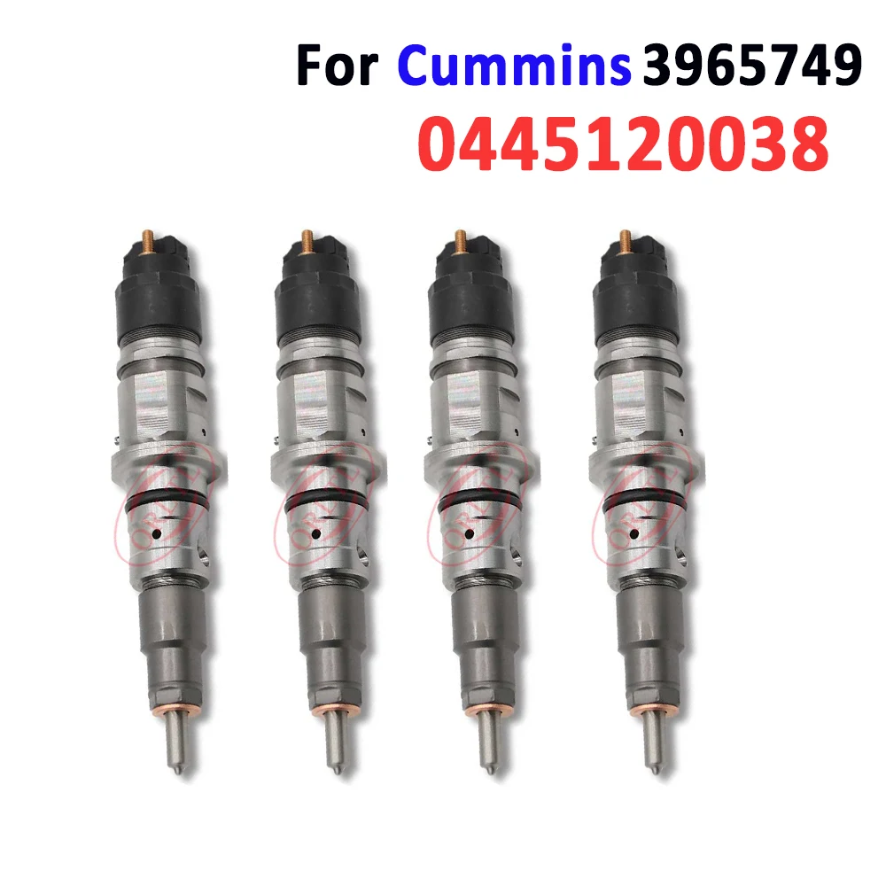 

4 Pieces ORLTL 0445120038 Diesel Fuel Injector 0445 120 038 Auto engine Injectors 0 445 120 038 FOR BOSCH 3965749, 4993482