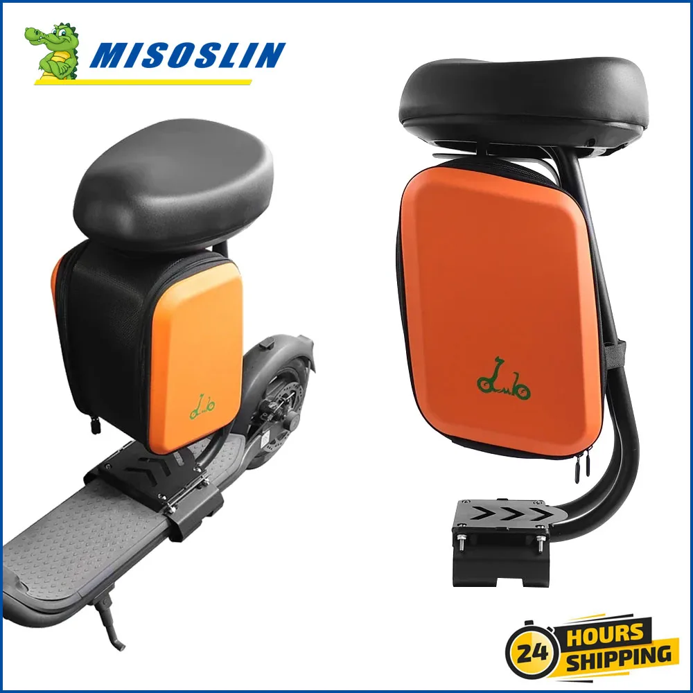

Multifunctional Seat with Helmet Bag For Ninebot F20 F25 F30 F40 Electric Scooter Comfortable Shock-absorbing Seat Accessories
