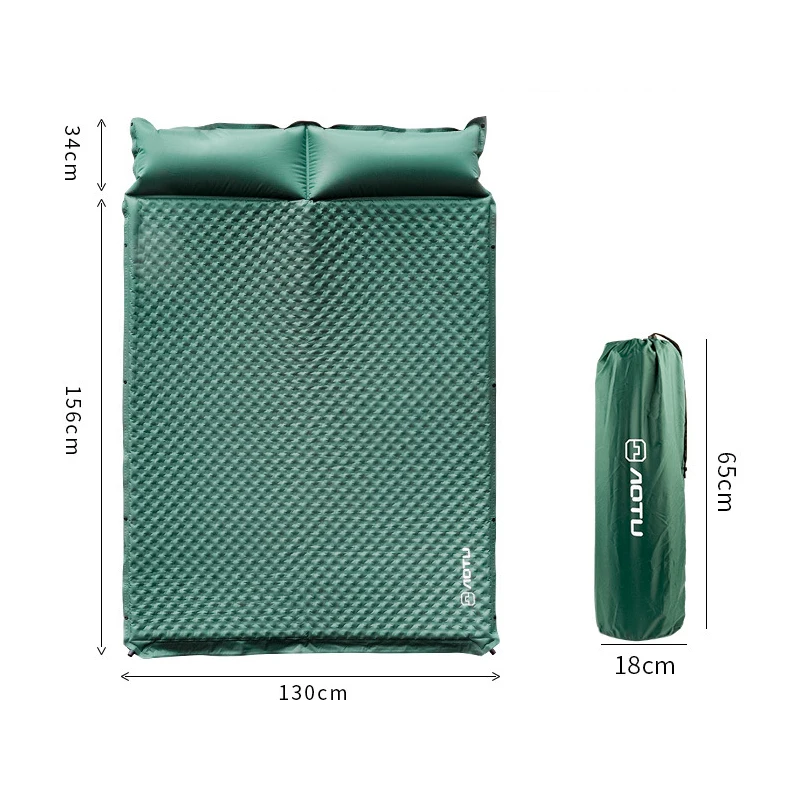 

Aotu Thickness 3CM Automatic Inflatable Mattress Outdoor Sleeping Pad Tent Floor Mat Moisture-proof Camping Double Air Cushion