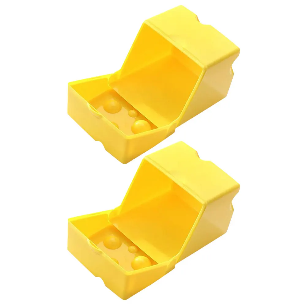 

2Pcs Cheese Slice Storage Box Airtight Kitchen Container for Fridge Freshness Preservation Butter Holder Refrigerator Cheese