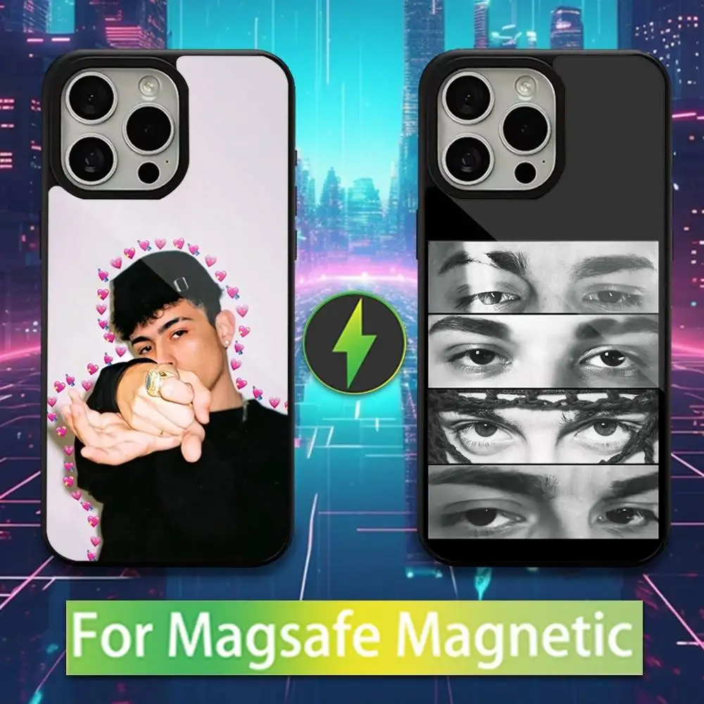 

Rapper T-Trueno Case For iPhone Mini,13,Max,17,14,Plus,12,11,15,Pro,16,For Magsafe,Magnetic Wireless Charging