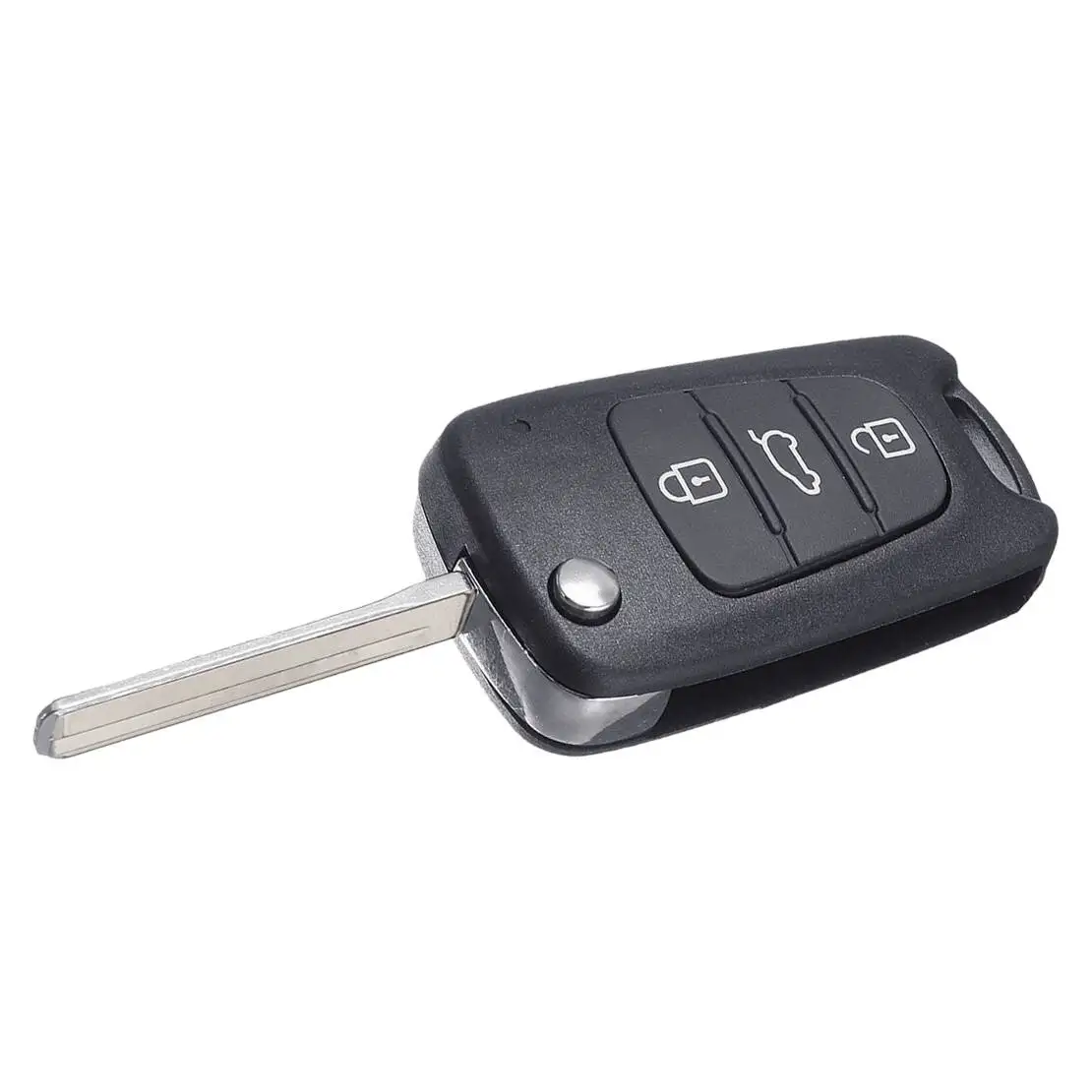 3 Buttons Flip Remote Key Fob Case Shell Fit For Kia Rio Cerato Sorento Sportage Soul Koup