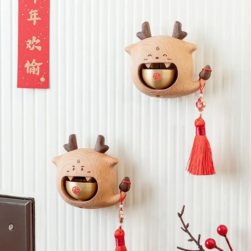 Suction door wind chime entry door decoration door opening reminder pendant
