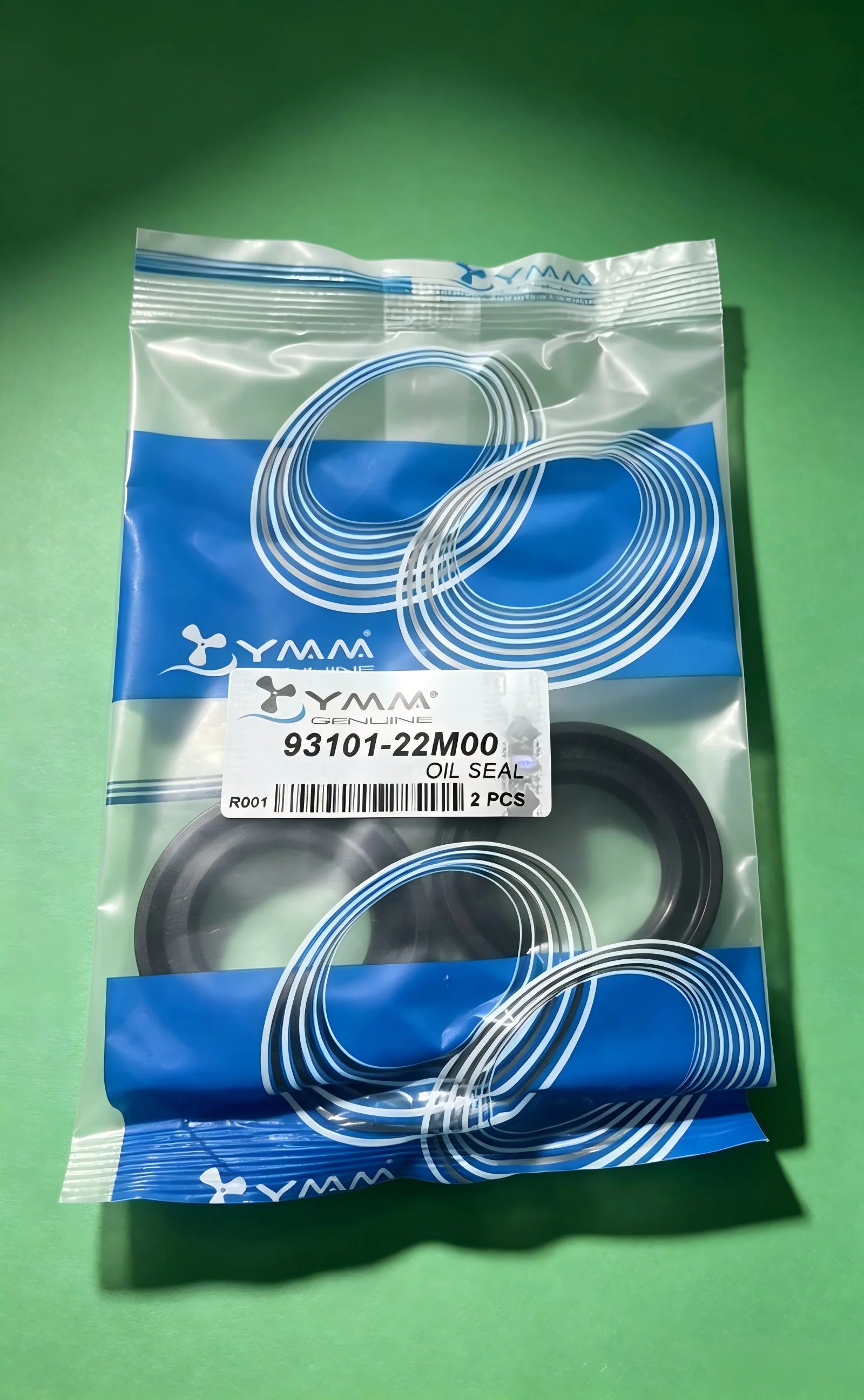 Propeller Shaft Oil Seal 1 Pair(2Pcs) 93101‑22M00 for Yamaha New Model 2‑Stroke 40‑55HP Outboard Motor Gearbox Spare Part