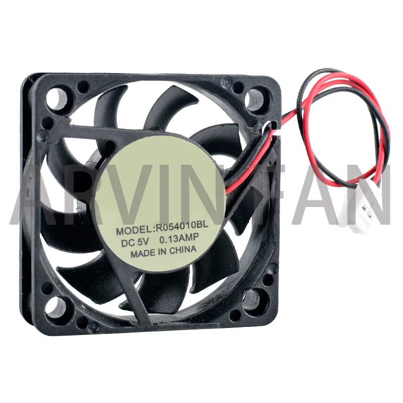 

Original R054010BL 4cm 40mm Fan 40x40x10mm DC5V 0.13A 2pin Dual Ball Bearing Axial Flow Fan Cooler Cooling Fan For Power Router