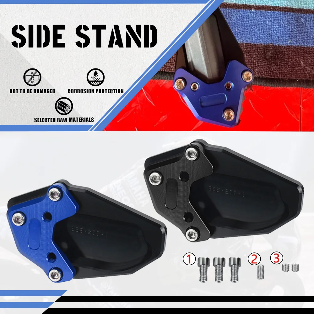 

2024 2025 2026 Side Stand Enlarge Extension Motorcycle FOR BMW R1300GS R 1300 GS Triple Black/Trophy Kickstand Foot Pad Support