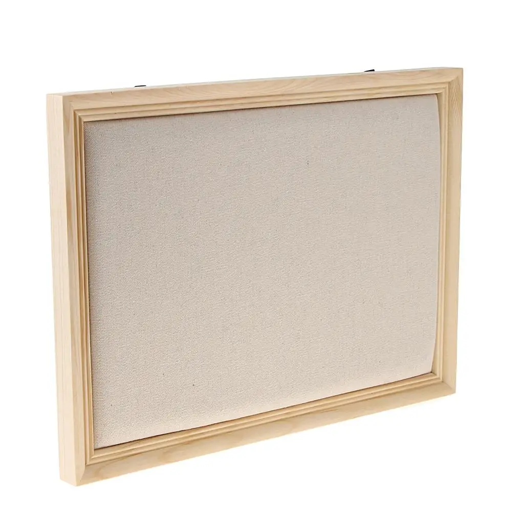 Wooden Photo Frame Jewelry Display Organizer Wall Mount Jewelry Holder Rack for Craft Fair Storage