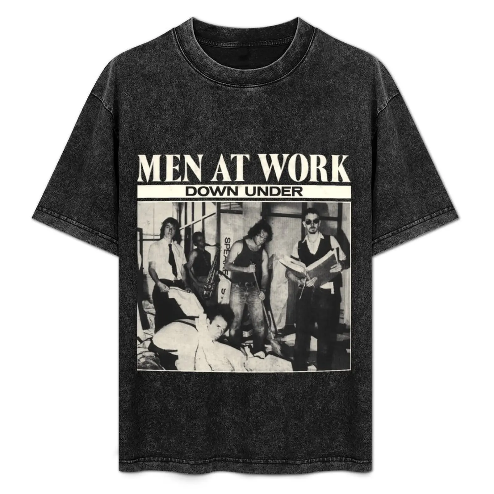 

Men At Work "Down Under" Australian Rock Band Classic Seventies. Classic . T-Shirt