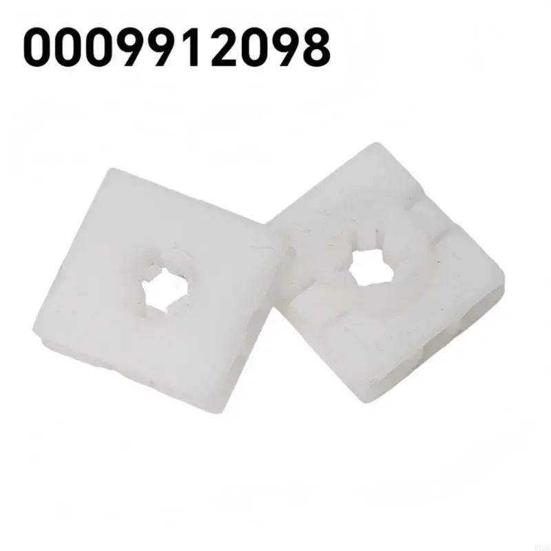 M76E 100Pcs Weiße Auto Panel Retainer Clips Befestigung Für Fahrzeug Teile 0009912098 – Detail 4