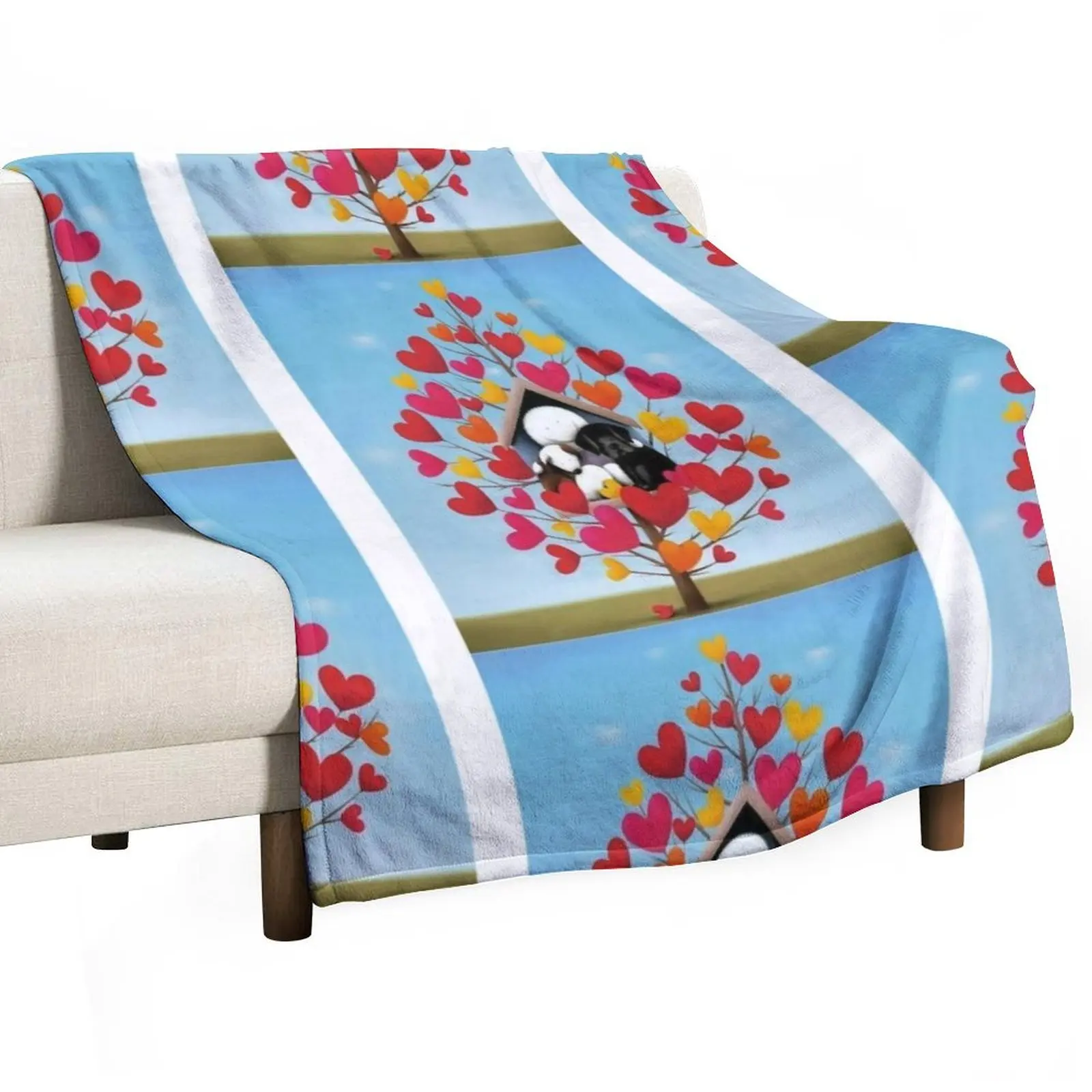 

doug hyde Throw Blanket heavy to sleep Shaggy Flannel Fabric Blankets Sofas Of Decoration Blankets