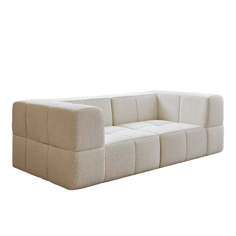 # Tufted Modular Sofa Set  Living Room Vacuum Compressed Fabric Home With Sponge