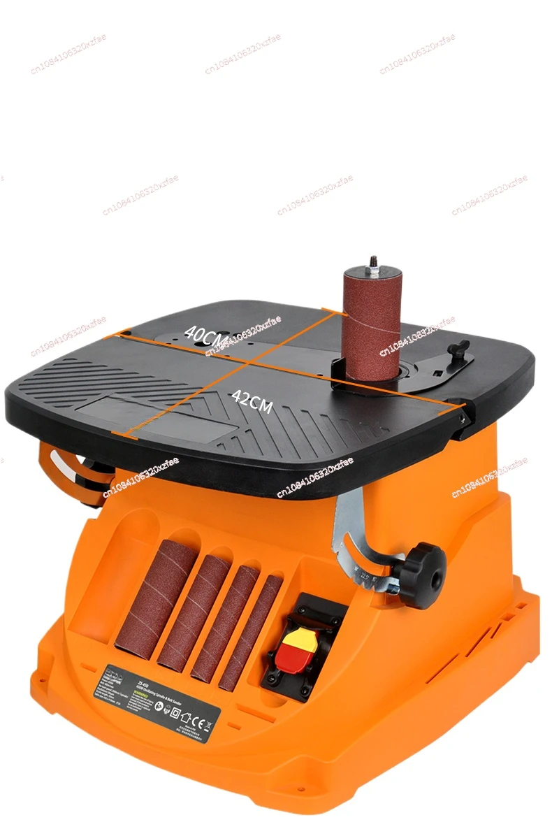 2in1 Small Portable Electric Woodworking Sanding Polishing Abrasive Belt Sander Machine Spindle Oscillating Sander