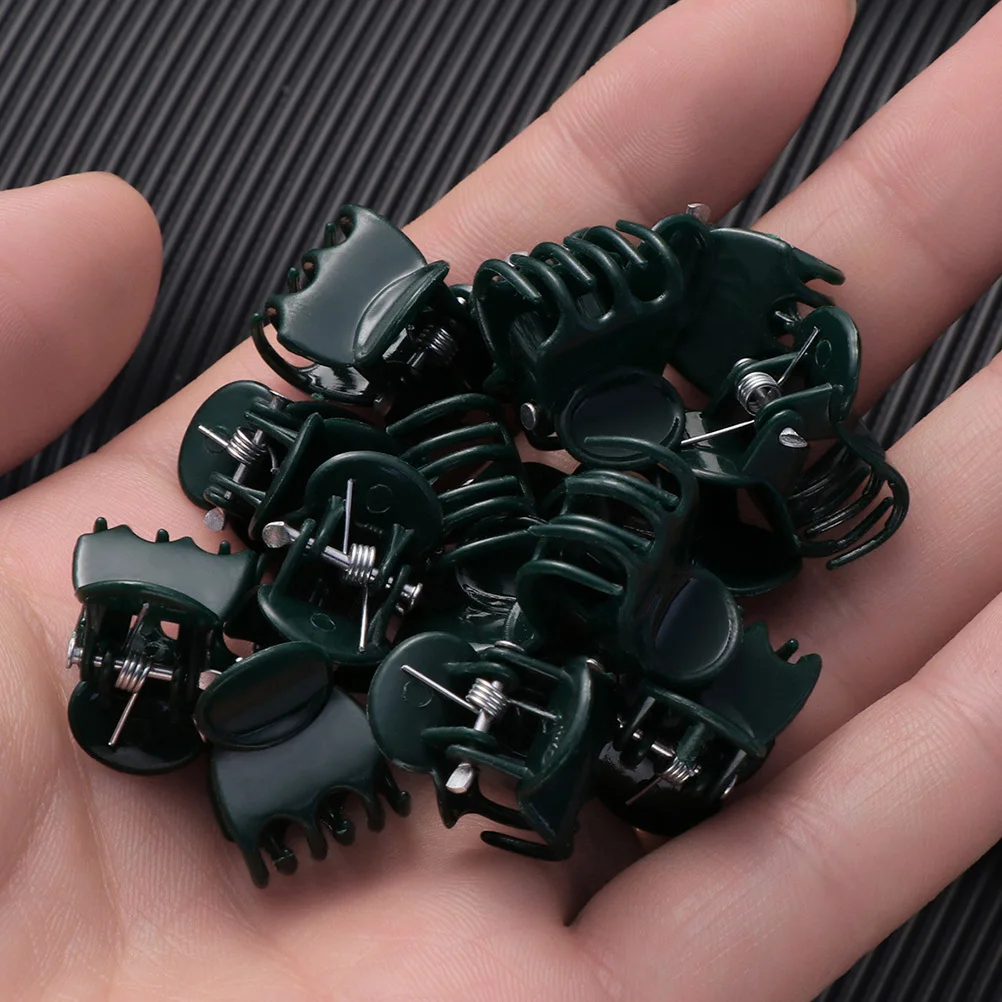 

300 Pcs Indoor Plant Stem Orchid Clips Plastic Plants Garden Green Stake Flower