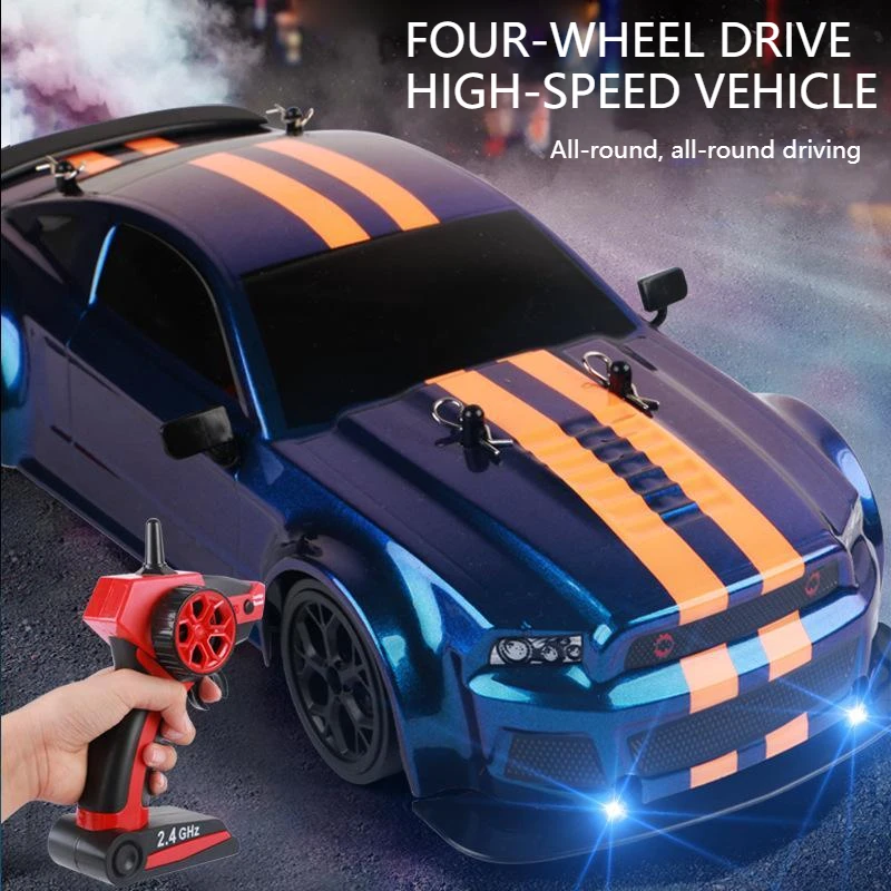 1:14 Rapid Drift All-wheel-drive High-speed Car Racing Simulation Model Rc Remote Control Racing Car Children's Toy Gift