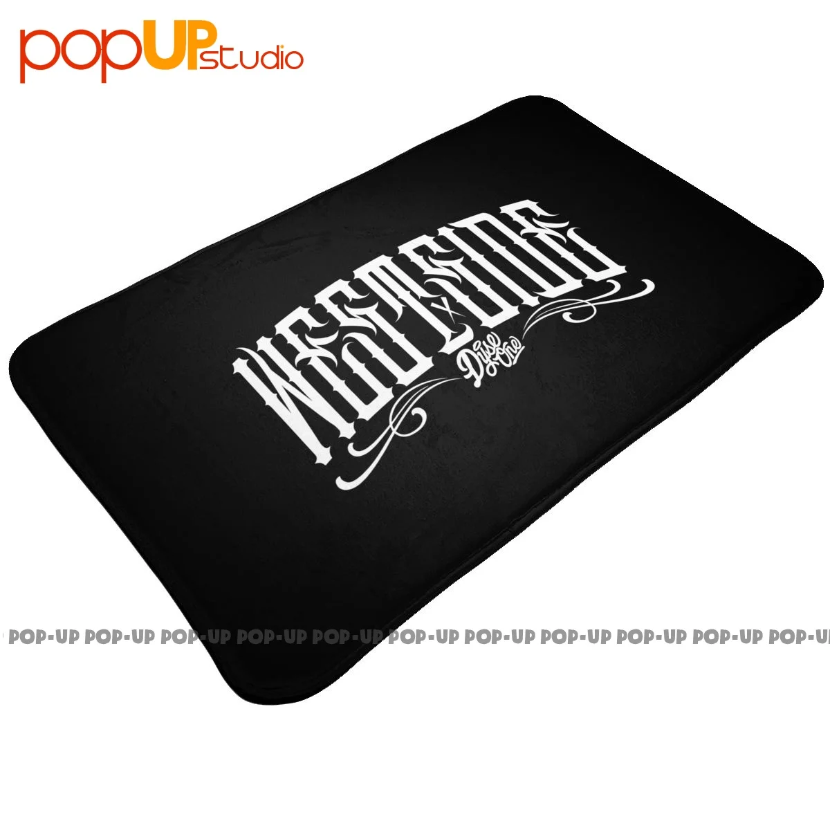 מערב צד Dyse אחד המקסיקנית ראפ גנגסטר Lowrider Westside P-477 מחצלת שטיח שטיח בציר עדין