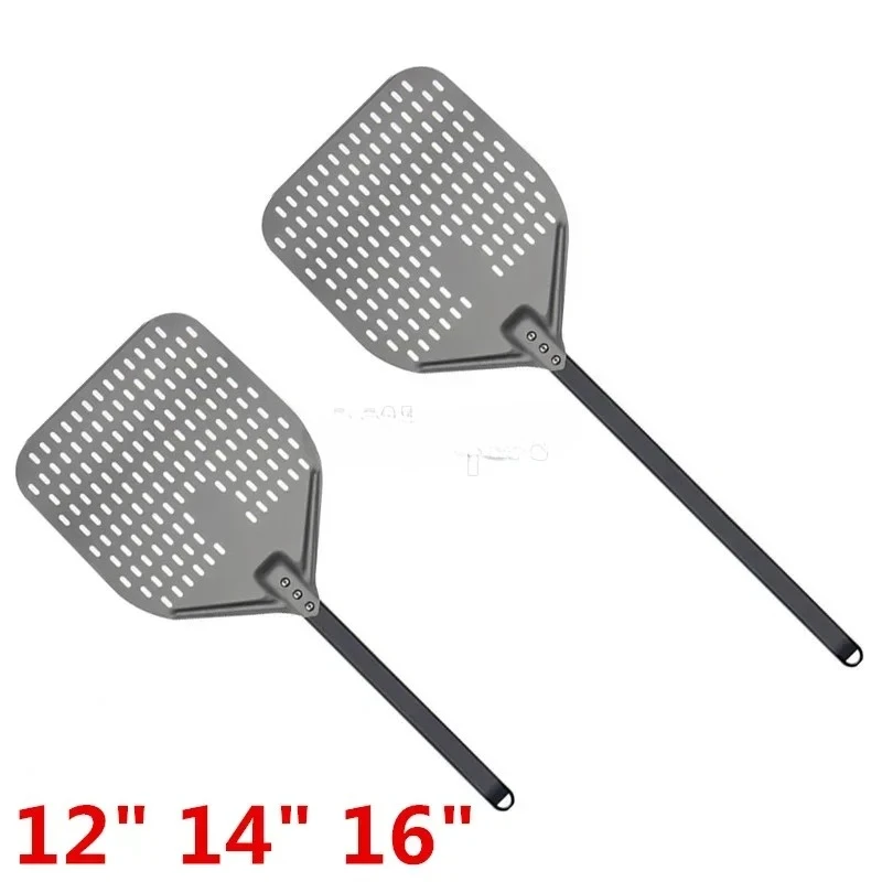 12 14 inch Pizza Shovel Peel Big long Aluminum With Long Handle Pastry Tools Peels Shovel Peel Paddle Pizza Cake Baking Tools