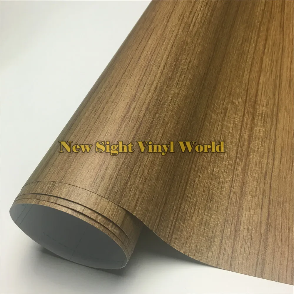 Acacia Wood Self Adhesive Vinyl Acacia Wood Vinyl Wrap For Floor Furniture Car Interier Size:1.24X50m/Roll(4ft X 165ft)