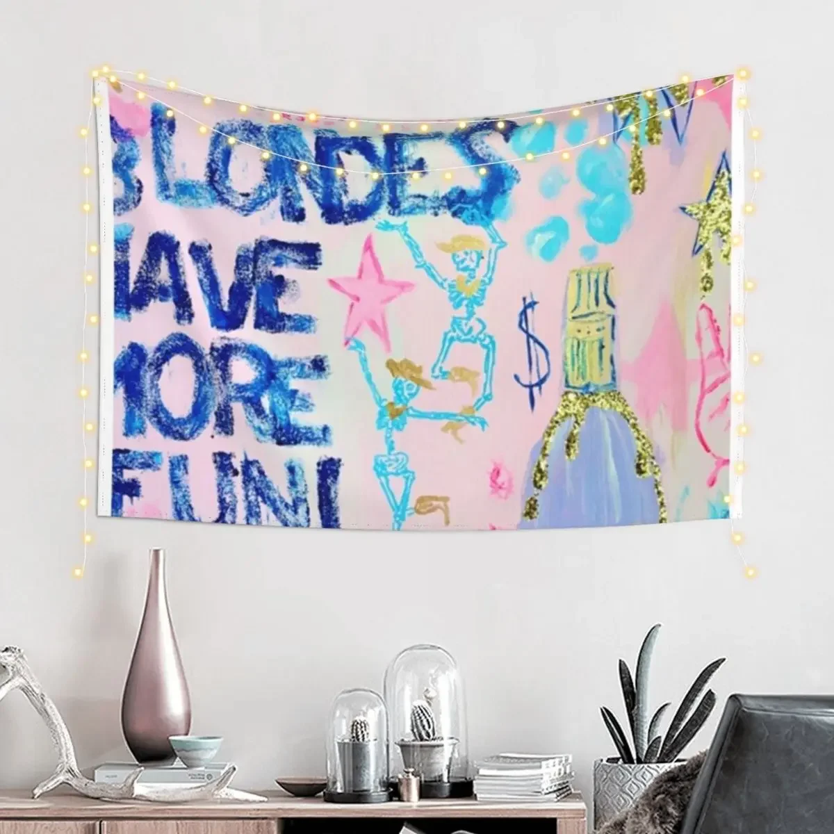 Blondes;Have More Fun Tapestry Decorative Wall Custom Tapestry