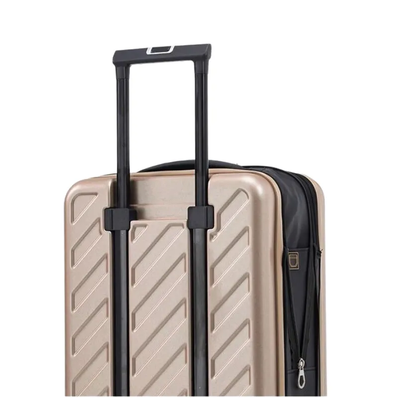 Japan-Exclusive Candy Color Foldable Luggage Set Ultra-Lightweight PC Suitcases with Matte Anti-Scratch 3-Size Expandable Design