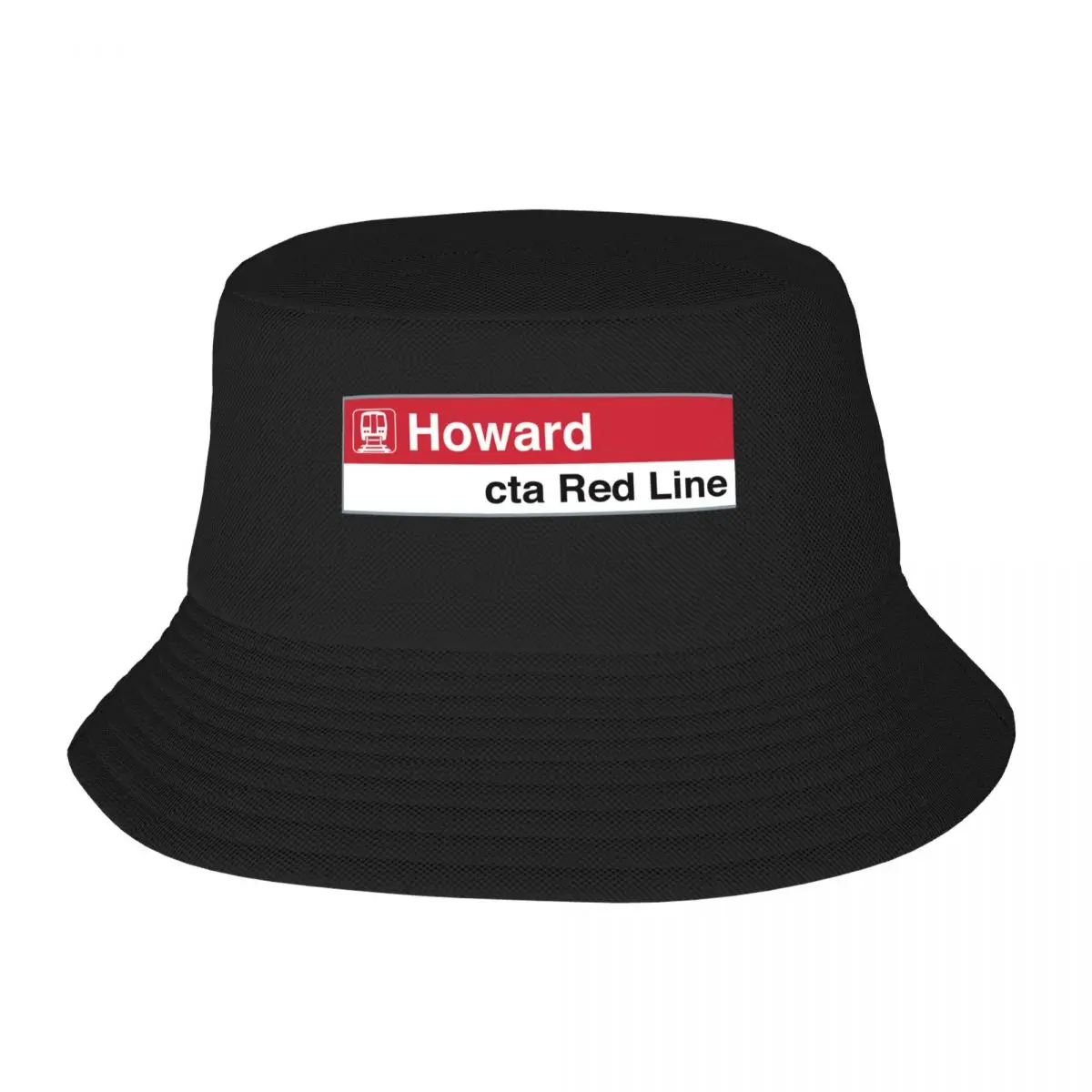 CTA Red Line Bucket Hat Hood Hat Beach Women's Cap Men's