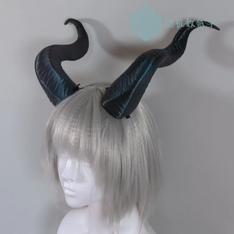 Arknights Endfield Typhoeus Cosplay Props Horn Headwear Anime Cos Headpiece for Halloween Role Play Comic Con Photo Accessory