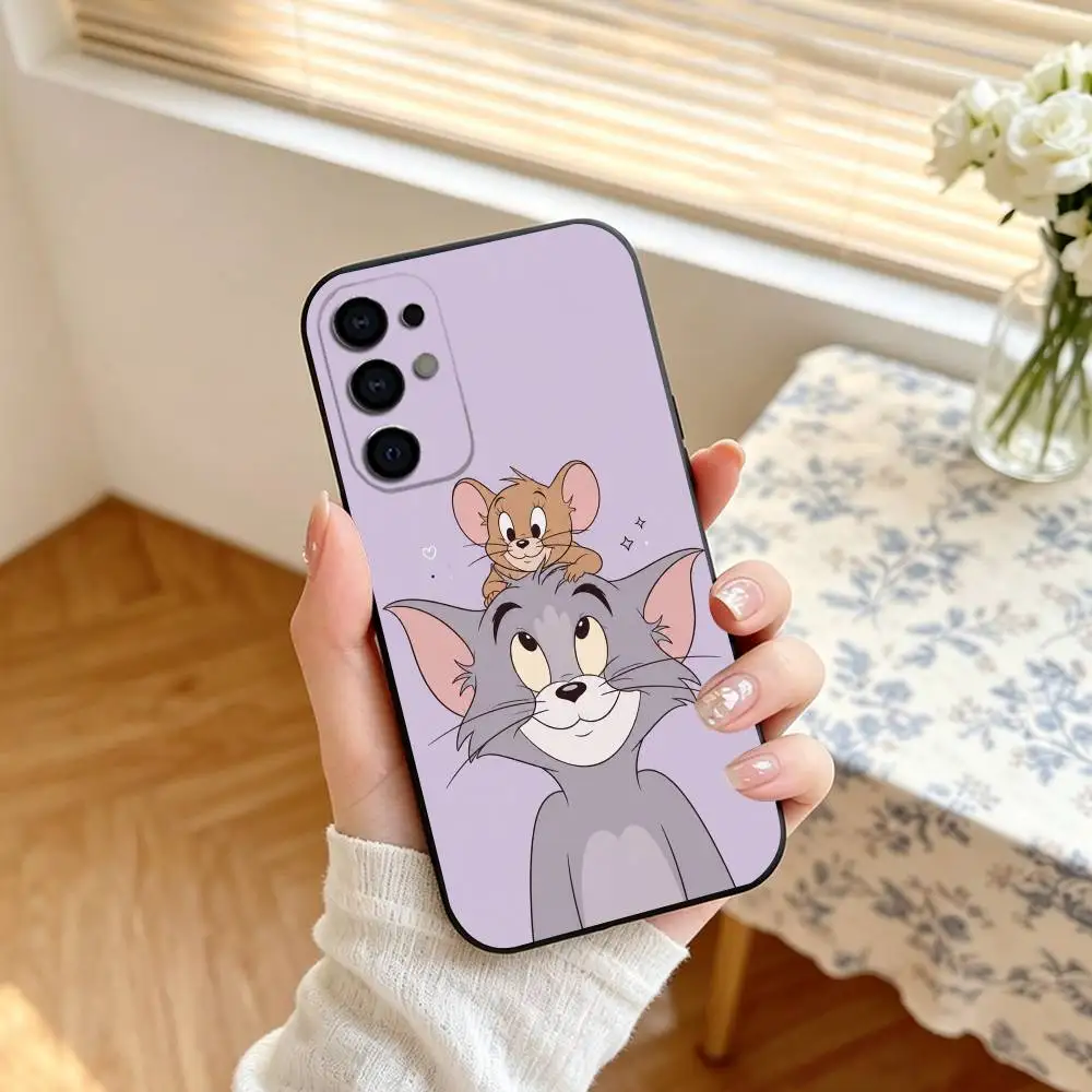 Funny T-Toms Cute J-Jerrys  Phone Case For Samsung S25,S24,S21,S22,S23,S30,Ultra,S20,Plus,Fe,Soft Silicone Black Cover view 2