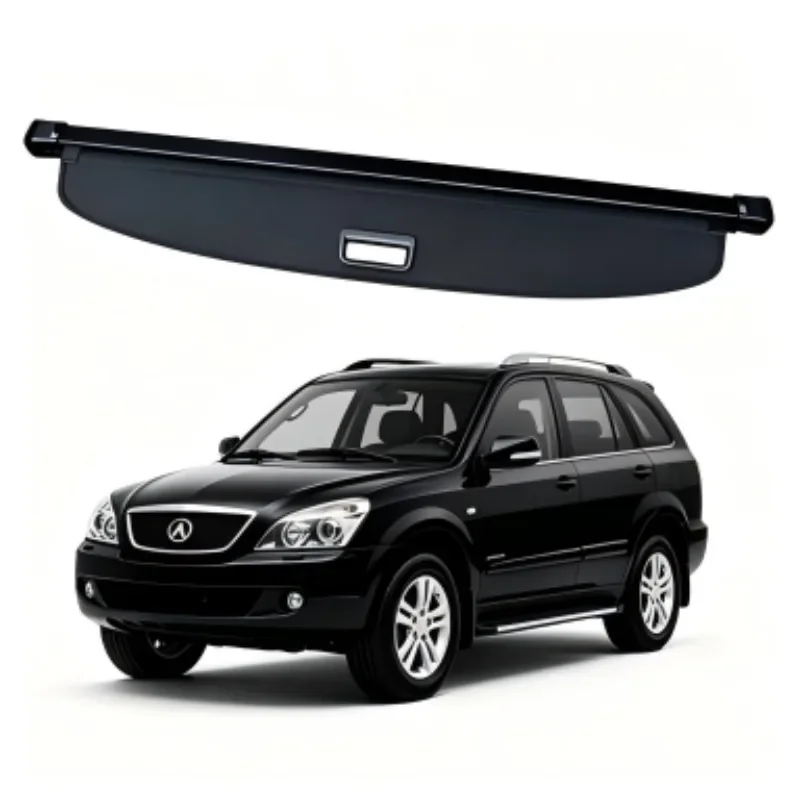 Auto Rear Cargo Retractable Curtain Conceal your trunk belongings for Ssangyong Kyron 2006-2016