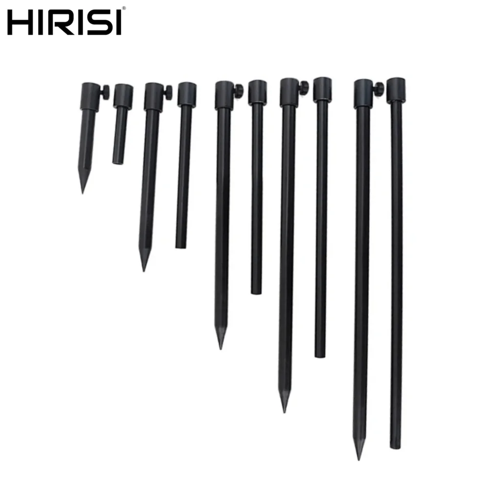 

Hirisi 2X 16mm Aluminium Black Bank Sticks for Professional Carp Fishing