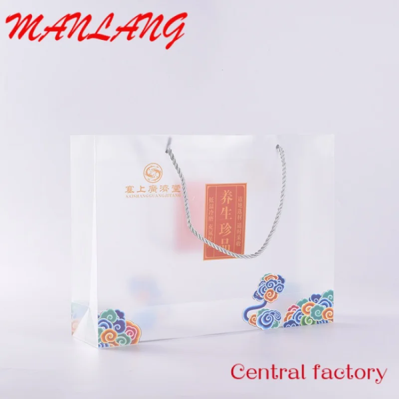 Custom  Durable Using Cheap Price Pink Plastic Bags For Packaging With Handle