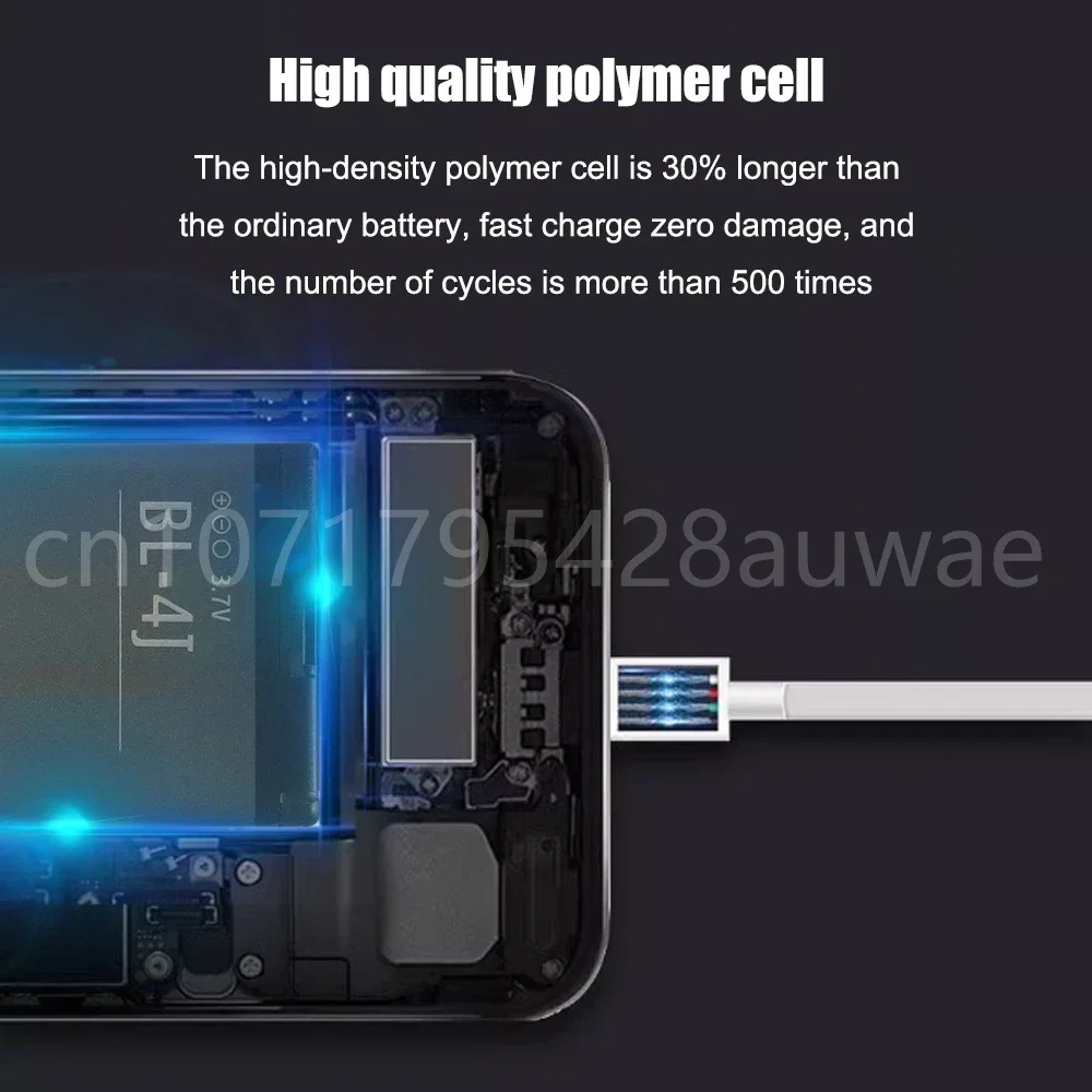 BL-4J 1200mAh Bl 4j เปลี่ยนแบตเตอรี่แบตเตอรี่โทรศัพท์มือถือแบตเตอรี่สําหรับ Nokia C6 C6-00 Lumia 620 แบตเตอรี่