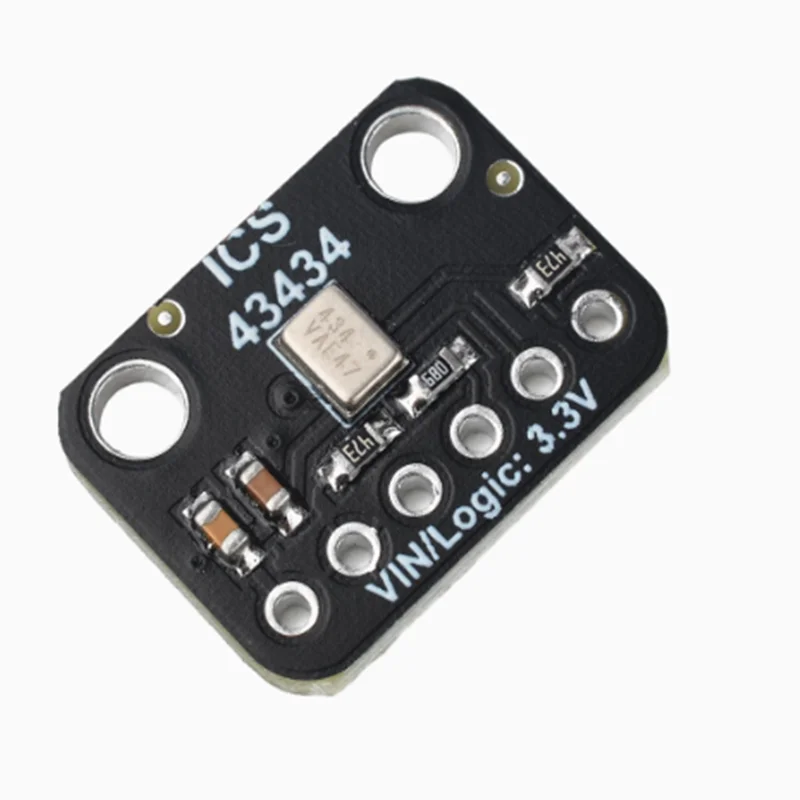 1 قطعة تيار مستمر 1.5 فولت-3.6 فولت ICS-43434 I2S MEMS وحدة ميكروفون مرشح تمرير منخفض وحدة صغيرة غير ملحومة 50 هرتز-20 كيلو هرتز #1