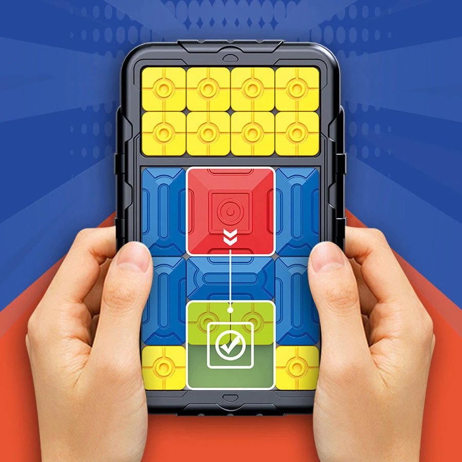 

Магнитный слайдер из АБС-пластика, портативная игра-головоломка, антистрессовая декомпрессионная игрушка для мозга для детей и взрослых