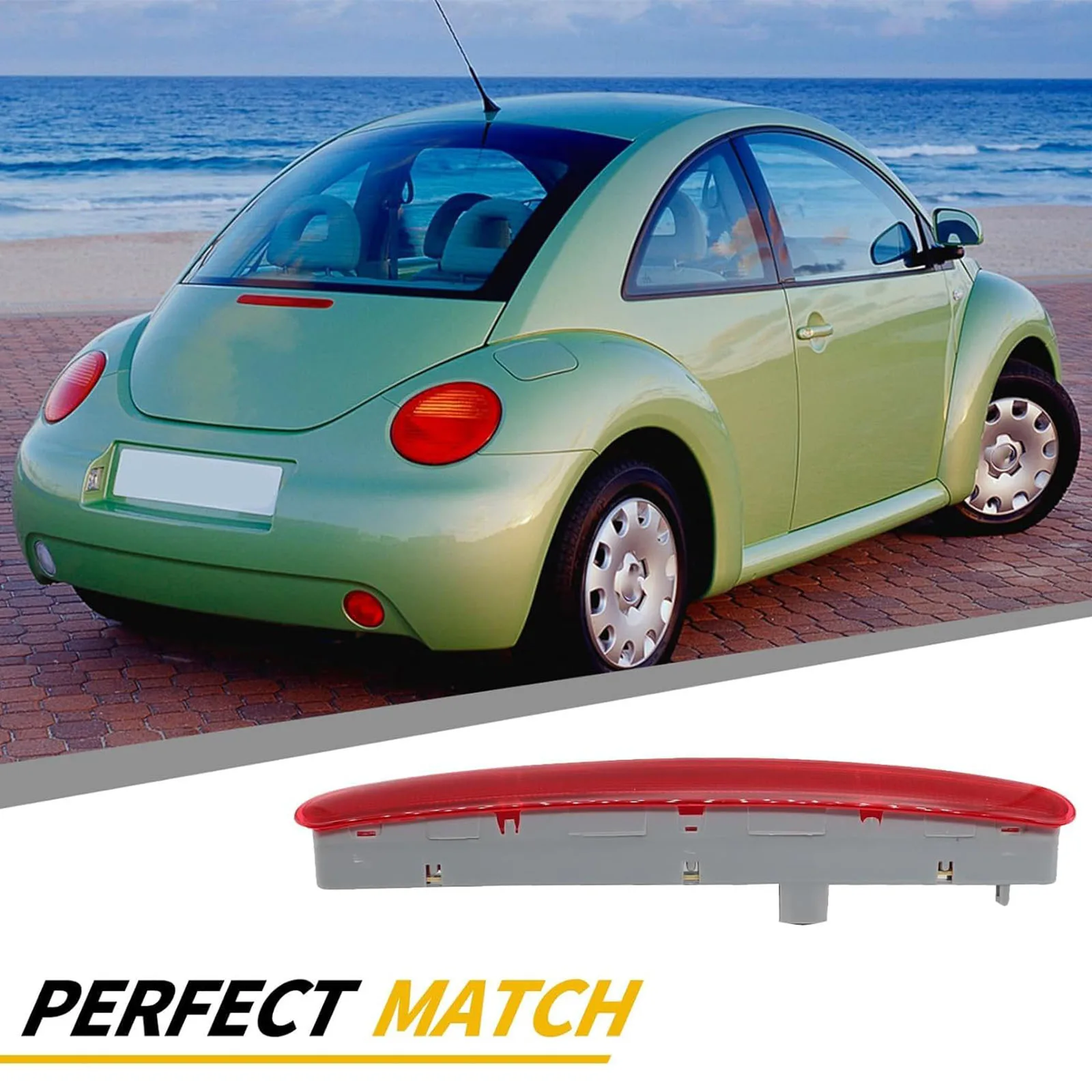 

3-й стоп-сигнал для VW Beetle 1998-2010 (2009 подходит) - запасная часть салона автомобиля | 1C0945097E