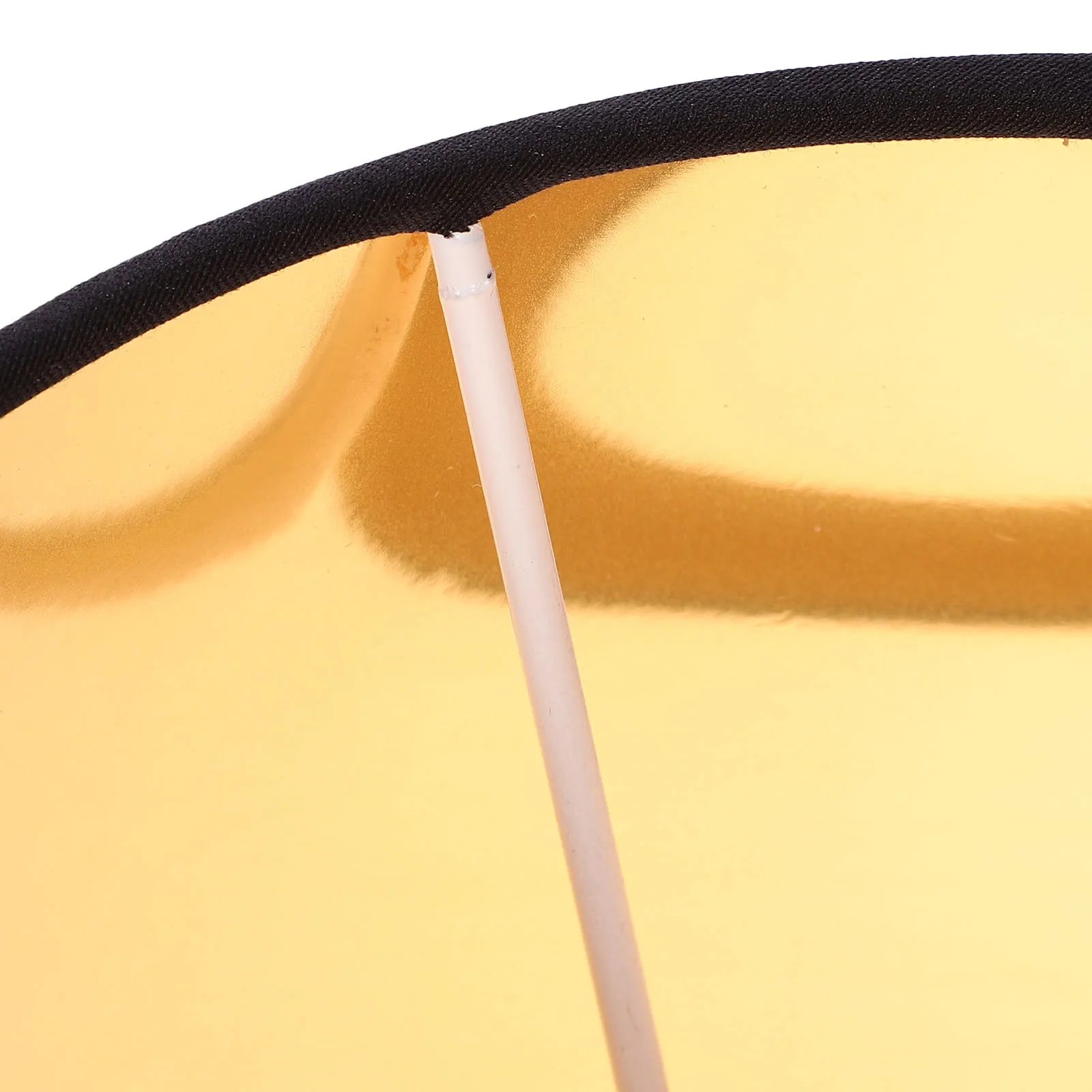 

Linen Lampshade 30Cm Round Cylinder Cloth Cover Iron Frame For Bedside Floor Table Lamp Replacement Lighting Accessory