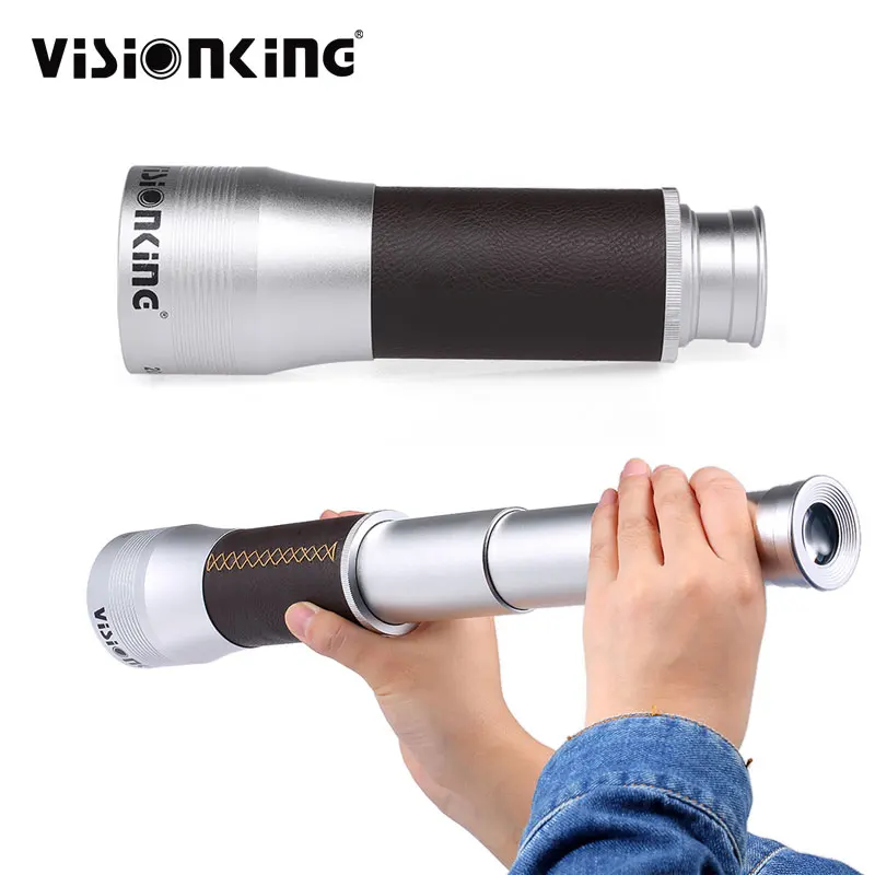 Visionking Professional 20x60 HD Handheld Monocular Professional Zoomable FMC Bak-4 Long Range Hunting Guide Scope Telescope