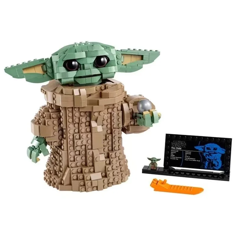 

Creative decoration model Yoda Alien educational building blocks children boys toy building blocks collection to send