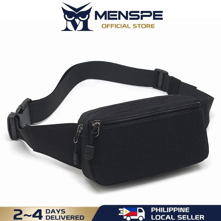 

Men’s Large Capacity Waterproof Sports Bag - Way Use As Waist Pack Chest Bag Shoulder Bag Ideal for Running Camping Daily Carry