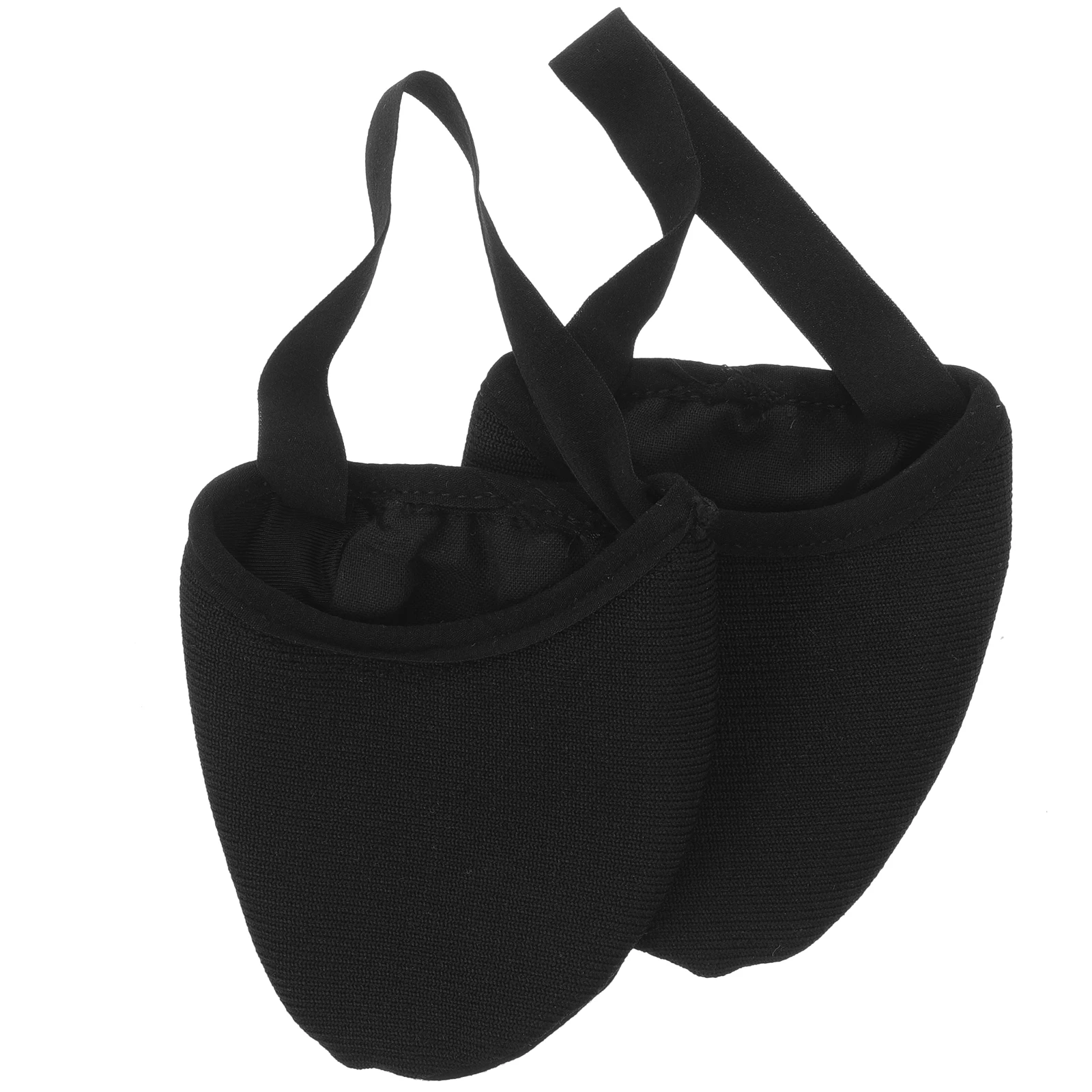 

1 пара чехлов на носки для танцоров, мягкий эластичный материал, нескользящий ремешок, подушка для передней части стопы для балетной практики, использование