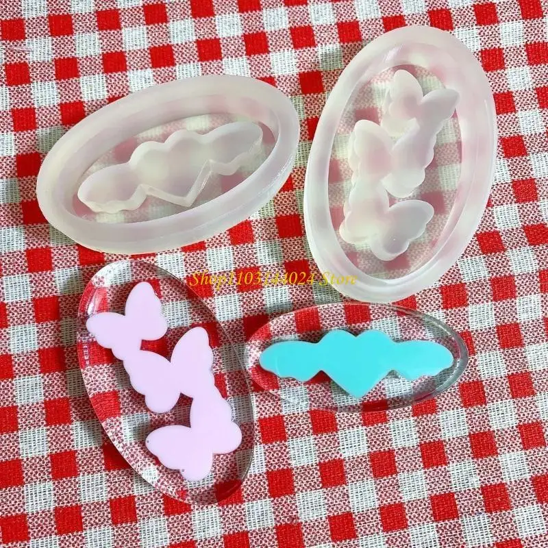 N5KE Oval Resinting Shaker Mould ، قوالب سيليكون Epoxy Quickone ، قالب شاكر الراتنج