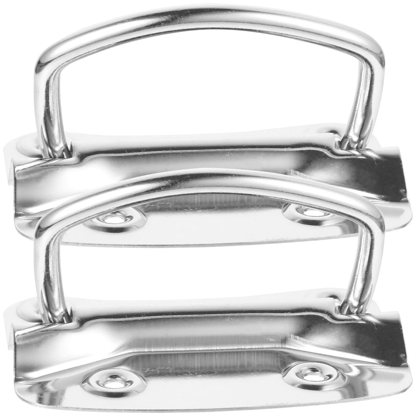 

2Pcs Stainless Steel Pull Handles Heavy Duty Large Rounded Ring for Toolbox Drawer Cabinet Drawer Pulls Pull Handles